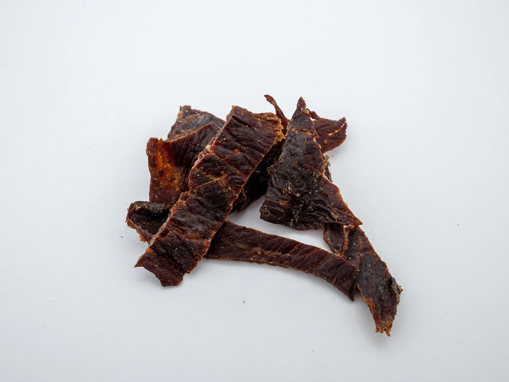 Rangeland Bison Jerky (70g) Premium Jerky from Alberta - Free Range Bison Naturally Wood Smoked